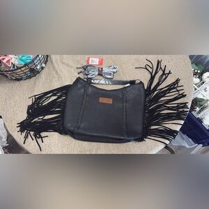 Black Montana west handbag